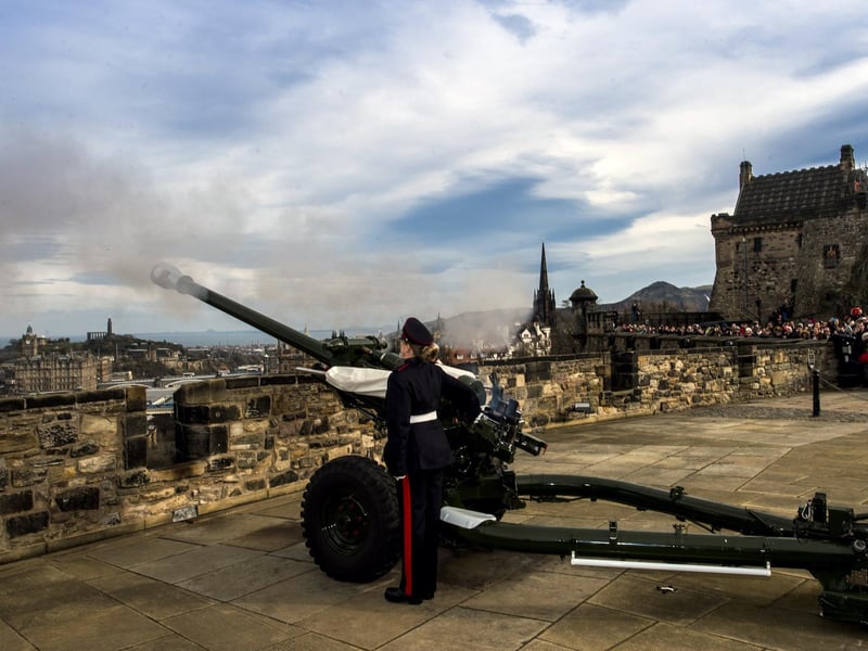 The people of Edinburgh always know what time it is thanks to Edinburgh Castle's One O'Clock Gun's daily reminder.