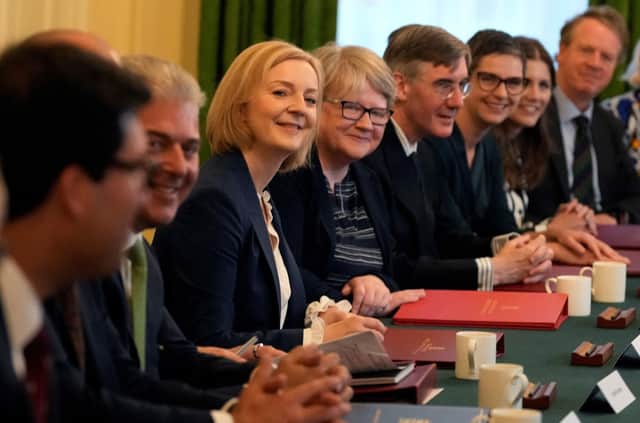 Liz Truss and her Cabinet appear drunk on power and willing to gamble with the economic health of the country (Picture: Frank Augstein/pool/AFP via Getty Images)
