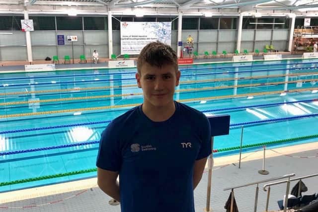 Sam Downie has qualified for the Great Britain para-swimming squad