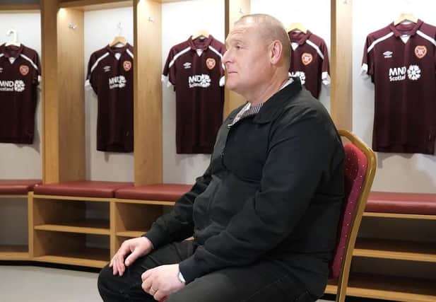 Frankie McAvoy marked a year as Academy Director last month. Pic: Heart of Midlothian FC.