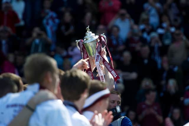 Hearts last won the Scottish Cup in 2012.