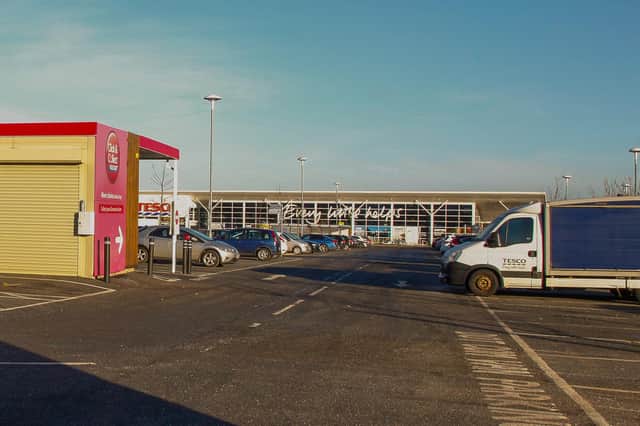 Tesco at Hardengreen, Dalkeith. Photo by Scott Louden.