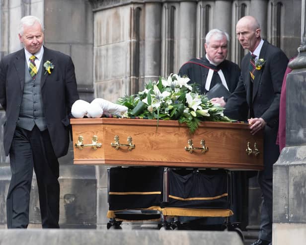 A memorial service for legendary Scottish boxing world champion Ken Buchanan MBE at St Giles Cathedral, on April 25, in Edinburgh