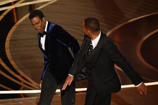 The moment Will Smith hit Chris Rock