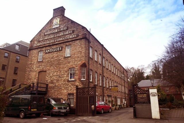 This is the Whytock & Reid in Dean Village, which received an emergency preservation order in 2001. Year: 2001.