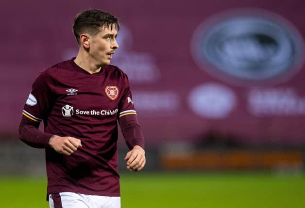 Hearts winger Jamie Walker is trying to reclaim a starting place.