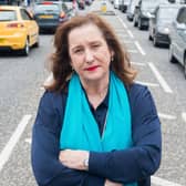 Transport Convener Lesley Macinnes sought to convince people of the benefits of becoming a low-traffic neighbourhood at a socially distanced public meeting but has since said she will consider changes (Picture: Ian Georgeson)