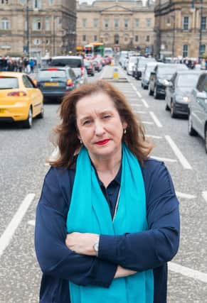 Transport Convener Lesley Macinnes sought to convince people of the benefits of becoming a low-traffic neighbourhood at a socially distanced public meeting but has since said she will consider changes (Picture: Ian Georgeson)