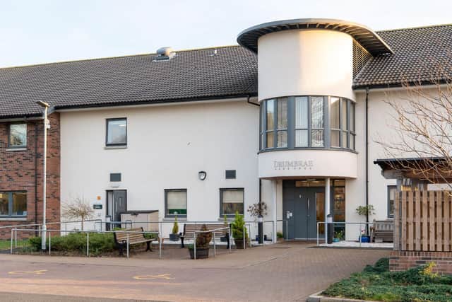 Drumbrae care home closed in December 2021 and has been lying empty ever since.  Picture: Ian Georgeson.