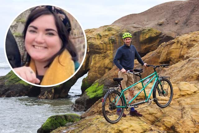 Xani Byrne is taking on a charity tandem ride in memory of his sister Alice