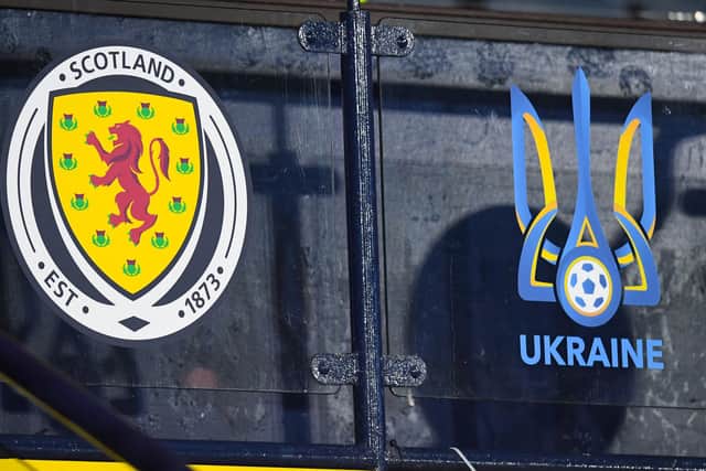 Scotland were due to host Ukraine in the Fifa World Cup play-off semi-final at Hampden on March 24. (Photo by Ross MacDonald / SNS Group)