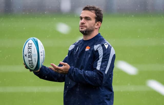 Ramiro Moyano has impressed Mike Blair in his short time with Edinburgh. (Photo by Ross Parker / SNS Group)