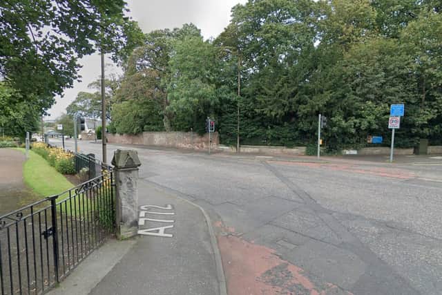 Public transport has been diverted away from the scene of a crash on Gilmerton Road in Edinburgh.