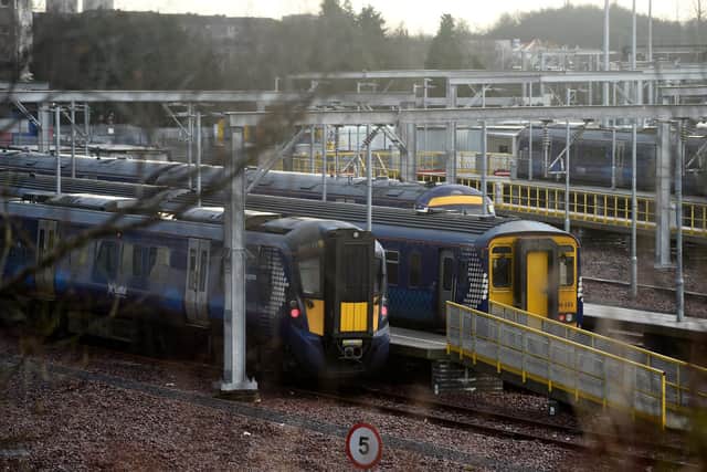 ScotRail has already cut the number of carriages on trains. Picture: John Devlin