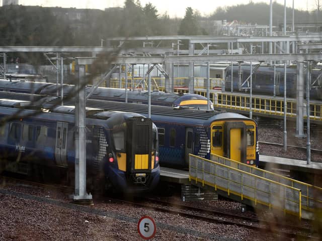 ScotRail has already cut the number of carriages on trains. Picture: John Devlin