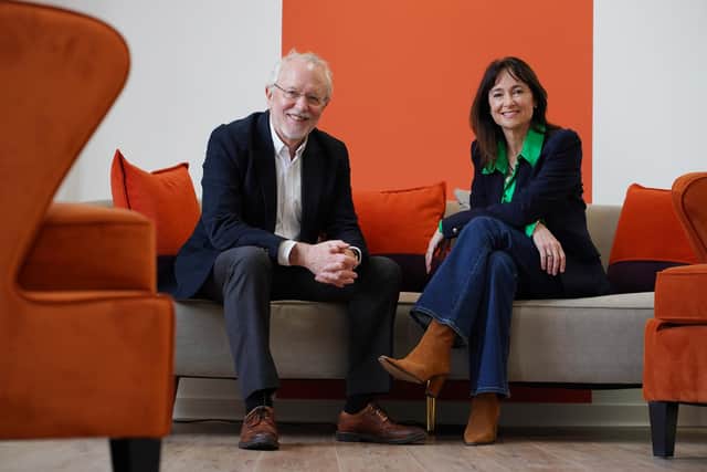 John Denholm and Nicki Denholm of Denholm Associates. Picture: Stewart Attwood