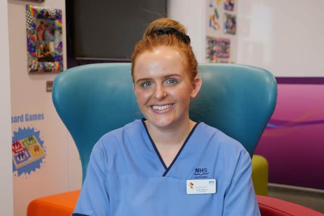 Vicky Knox, Staff Nurse in the Lochranza Ward at Royal Hospital for Children and Young People