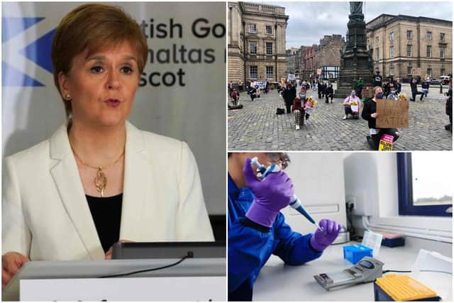The Scottish Government releases the latest figures on coronavirus cases in the Lothians