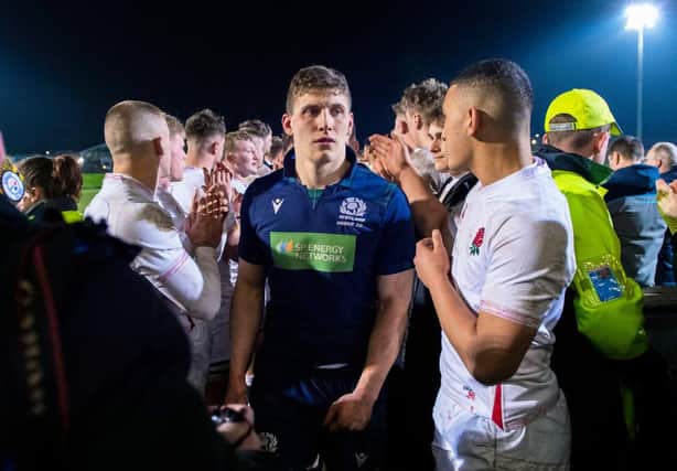 Back-rower Rory Darge captained Scotland Under-20s in this year's Six Nations. Photograph: SRU/SNS