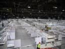 One of the sites is the NHS Louisa Jordan Hospital in Glasgow’s SEC exhibition centre (Getty Images)