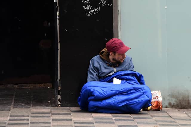Levels of homelessness justify declaring an emergency (Picture: Andy Buchanan/AFP via Getty Images)