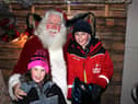 The charity Fight Against Cancer Edinburgh (Face) organises an annual visit to Lapland for families who have lost a loved one to cancer, like Calum and Caitlin, whose mother was just 43 when she died