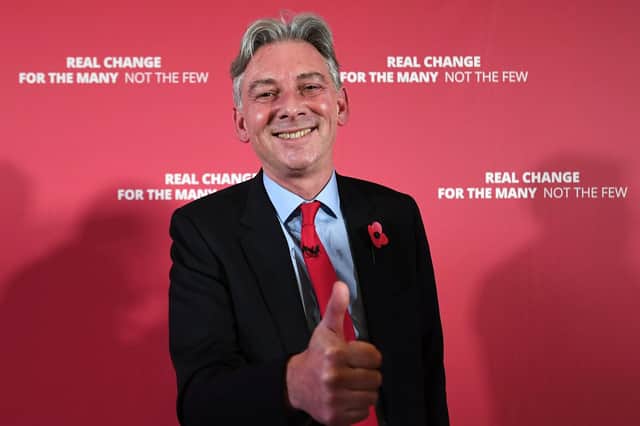 Richard Leonard says he is concerned about the Capital's economy