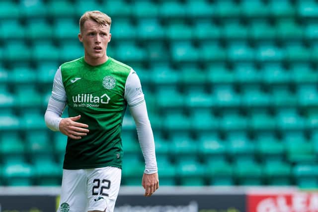 Jake Doyle-Hayes should be available for the visit of St Mirren after missing the derby