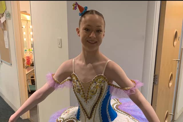Abbie, who started dancing with Central Scotland Ballet School in South Queensferry when she was just three fell in love with ballet when she watched The Nutcracker for the first time