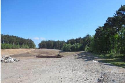 The 62-lodge plans by FCC Environment, will see accommodation built around the landfill at Drummond Moor.