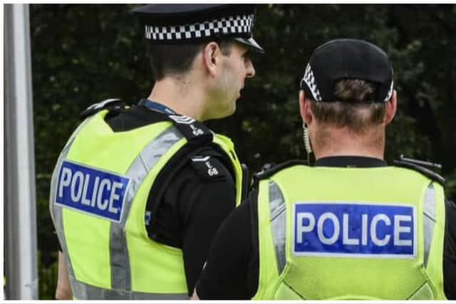 Armed police in Edinburgh swooped on Ferry Road last night after reports of a man “acting in a threatening and abusive manner”.