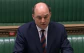 Defence Secretary Ben Wallace giving a statement in the House of Commons, London.