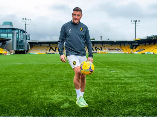 Anthony Stokes has left Livingston following difficulties with the artificial surface. Picture: SNS