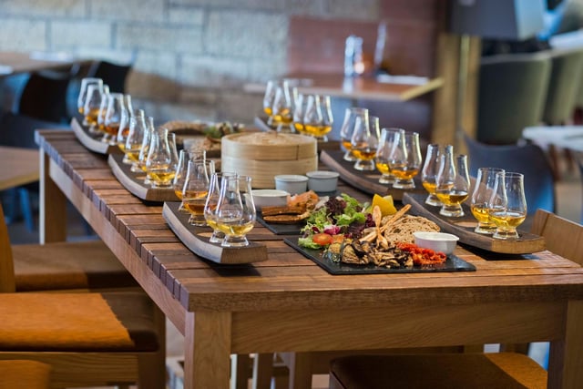 Amber restaurant is part of The Scotch Whisky Experience, just on the doorstep of Edinburgh Castle. Enjoy modern Scottish cuisine here while you sample the vast selection of whiskies on offer from "Edinburgh's best stocked whisky bar".