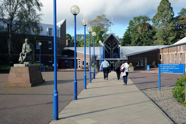 Heriot-Watt University has been ranked 12th in Scotland and 64th in the UK.