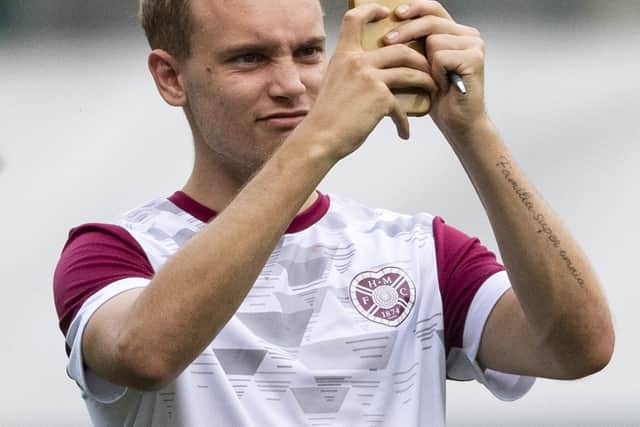 It's been a period of self reflection for Nathaniel Atkinson at Hearts this season. Picture: Mark Scates / SNS