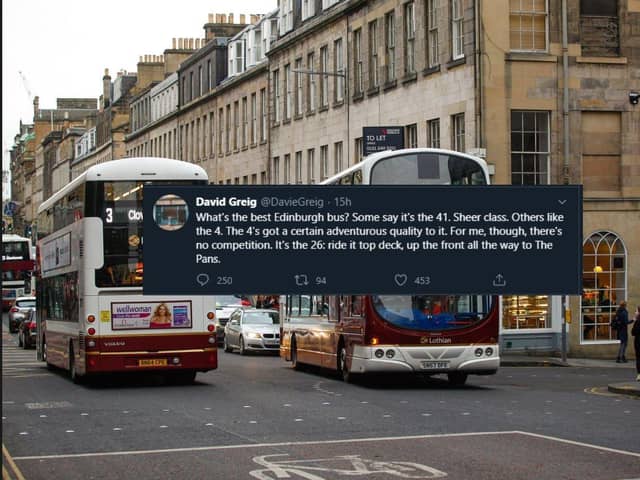 What's the best bus in Edinburgh?