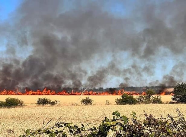 West Lothian fire: Pictures show firefighters still battling West Lothian wildfire which broke out three days ago