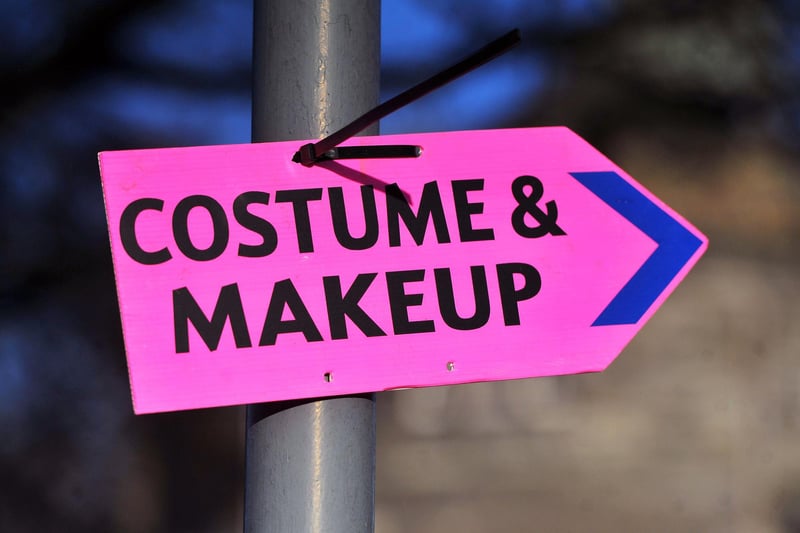 Follow the signs!
Costume and makeup located at Bo'ness Town Hall Glebe Park.