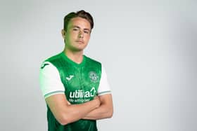 Scott Allan was on target for Hibs in their 1-1 draw with Stoke City