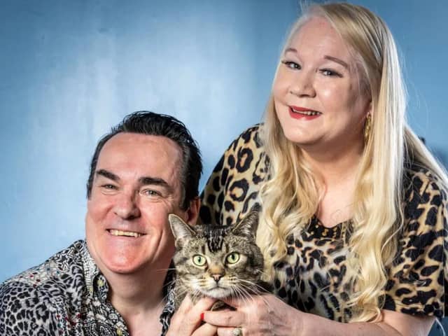 Craig and Debbie Stephens from Portobello say their cat Tiggy has smashed the record for the loudest purr and have asked the Guinness world records to pay Tiggy a visit