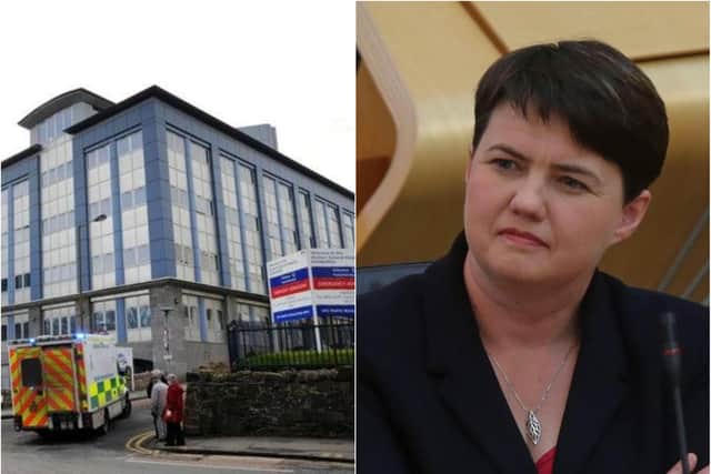 Ruth Davidson hopes the source of the outbreak can be established.