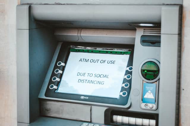In total, 25 ATMs have been lost in Edinburgh since January 2019
