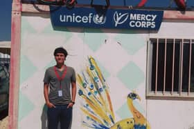 Humanitarian hero Craig Cowan is an aid worker at the Zaatari refugee camp in Jordan for Edinburgh-based charity Mercy Corps.