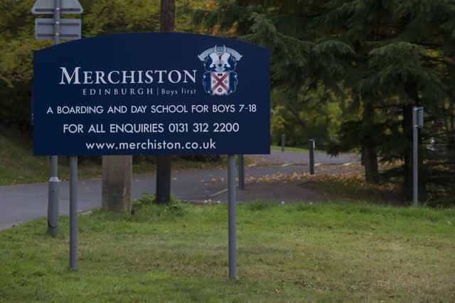 Merchiston Castle School in Colinton is a boys-only boarding school with around 400 pupils, aged 7-18.