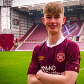 Hearts youngster James Wilson has signed a new contract with the club. Picture: Hearts FC
