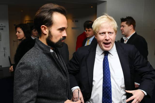 Evgeny Lebedev (left) and Boris Johnson pictured together at the Royal Opera House in Covent Garden, London, in 2009 (Picture: Ian West/PA)