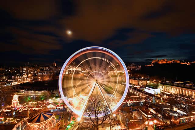 Edinburgh's Christmas attractions are open to visitors today