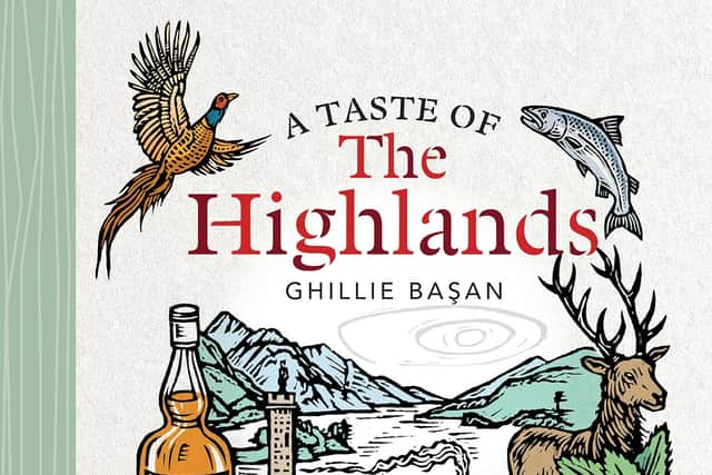 A Taste of the Highlands by Ghillie Basan book jacket
