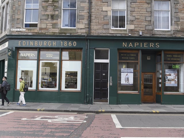 Founded by Duncan Napier, this Bristo Place institution hawked its first herbal remedies 162 years ago.